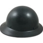 MSA Skullgard Full Brim Hard Hat with STAZ ON Suspension - Textured Gunmetal Black - Right View