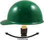 Skullgard Cap Style With Swing Suspension Green - Swing Suspension in Transition