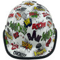 Zoom Bam Boom Cap Style Hydro Dipped Hard Hats - Detail