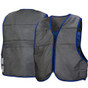 Pyramex Cooling Vest Series - Class 2 Gray Safety Vests (CV100)