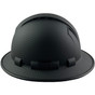 Pyramex Ridgeline Vented Full Brim Hard Hat with Black Graphite Pattern with Protective Edge