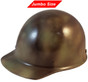 MSA Skullgard (LARGE SHELL) Cap Style Hard Hats with Ratchet Suspension - Textured CAMO - Oblique View