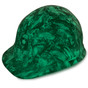 GLOW IN THE DARK Skeleton Sailors Design Cap Style Hydro Dipped Hard Hats - Glow View