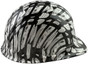 Lock Her Up Design Cap Style Hydro Dipped Hard Hats - Right View