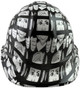 Lock Her Up Design Cap Style Hydro Dipped Hard Hats - Front View