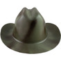 Outlaw Cowboy Hardhat with Ratchet Suspension Textured Camo - Front View