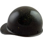 Skullgard Cap Style With Ratchet Suspension Black With Yellow Splatter Paint ~ Left View