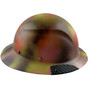 DAX Fiberglass Composite Hard Hat - Full Brim Textured Paintball Camo - Right View