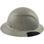 Actual Carbon Fiber Hard Hat - Full Brim Textured Stone - Right