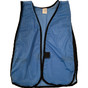 Light Blue Soft Mesh Plain Safety Vests