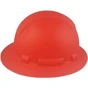 Pyramex Ridgeline Full Brim Style Hard Hat with Red Graphite Pattern Right View