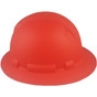 Pyramex Ridgeline Full Brim Style Hard Hat with Red Graphite Pattern