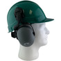 Pyramex Ridgeline Cap Style hard hat with Earmuff Attachment (x-KIT-HP44110-CM6010)