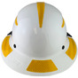 DAX Yellow Reflective Decal Kit (Hard Hat not included)