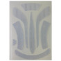 DAX White Reflective Decal Kit No Flash