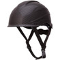 Pyramex Ridgeline XR7 Safety Helmet - Black Graphite Pattern with 6 Point Suspension