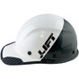 Actual Carbon Fiber Hard Hat - Cap Style 5050 Camo Black and White with Protective Edge