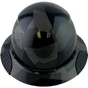 Actual Carbon Fiber Hard Hat - Full Brim Camo Black