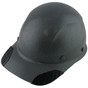 DAX Fiberglass Composite Hard Hat - Cap Style Textured Gunmetal Gray