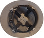 Pyramex Ridgeline Full Brim Style Hard Hat with Copper Pattern - 4 Point Suspension Detail