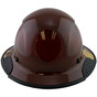 DAX Fiberglass Composite Hard Hat - Full Brim 5050 Desert Camo Natural Tan - with Protective Edge