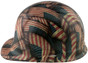 Large Second Amendment Flag Cap Style Hydro Dipped Hard Hats ~ Left View