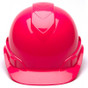 Pyramex Ridgeline Cap Style Hard Hats Hi Viz Pink - Front View