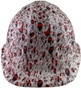 Halloween Massacre Design Cap Style Hydro Dipped Hard Hats ~ Front View