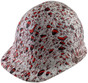 Halloween Massacre Design Cap Style Hydro Dipped Hard Hats ~ Oblique View