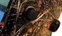 Hydro Dipped Auto Darkening Welding Helmet – Wildfire Design ~ Control Detail