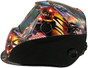 Hydro Dipped Auto Darkening Welding Helmet – Trump All Stars ~ Oblique View