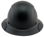 DAX Fiberglass Composite Hard Hat - Full Brim Textured Black
Front View
