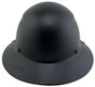 DAX Fiberglass Composite Hard Hat - Full Brim Textured Black
Back View
