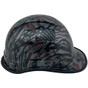 Carbon Fiber and American Flag Design Hydro Dipped Hard Hats Cap Style Design
