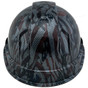 Carbon Fiber and American Flag Design Hydro Dipped Hard Hats Cap Style Design

