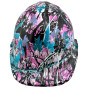 Blue Camo Design Cap Style Hydro Dipped Hard Hats
Front View