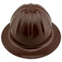 SkullBucket Aluminum Full Brim Hard Hats with Ratchet Suspensions
Back View