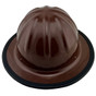 SkullBucket Aluminum Full Brim Hard Hats with Ratchet Suspensions
With Optional Edge Front View
