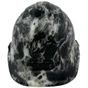 Burning Flames Hydro Dipped GLOW IN THE DARK Hard Hats Cap Style with Ratchet Suspensions
Front View