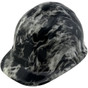 Burning Flames Hydro Dipped GLOW IN THE DARK Hard Hats Cap Style with Ratchet Suspensions
Left Side Oblique View