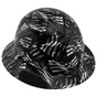 Carbon Fiber Material Hard Hat - Full Brim Hydro Dipped – Covert Flag
Right Side Oblique View