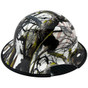 Carbon Fiber Material Hard Hat - Full Brim Hydro Dipped – American Flag Camo with Edge
Right Side Oblique View
