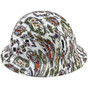 Tattoo Envy Design Full Brim Hydro Dipped Hard Hats 
Left Side View