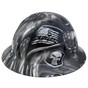 Veterans Design Full Brim Hydro Dipped Hard Hats 
Right Side View