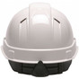 Pyramex Ridgeline VENTED Cap Style Hard Hats White Color
 Back View