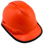 Pyramex Ridgeline Vented Hi-Viz Orange Cap Style Hard Hat - 6 Point Suspensions