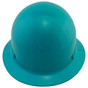 MSA Skullgard Full Brim Hard Hat with FasTrac III Ratchet Suspension - Teal Color Front View