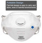 Gateway Sanifold Vented N95 Particulate Respirator (20 per box), Part #80202V Pic 1