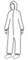 Promax Coveralls w/ Hood, Elastic Wrists, Ankles (25 ea)  pic 2