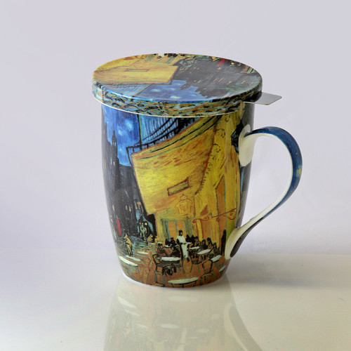 McIntosh Trading - Set of 2 Mugs - Van Gogh Flowers